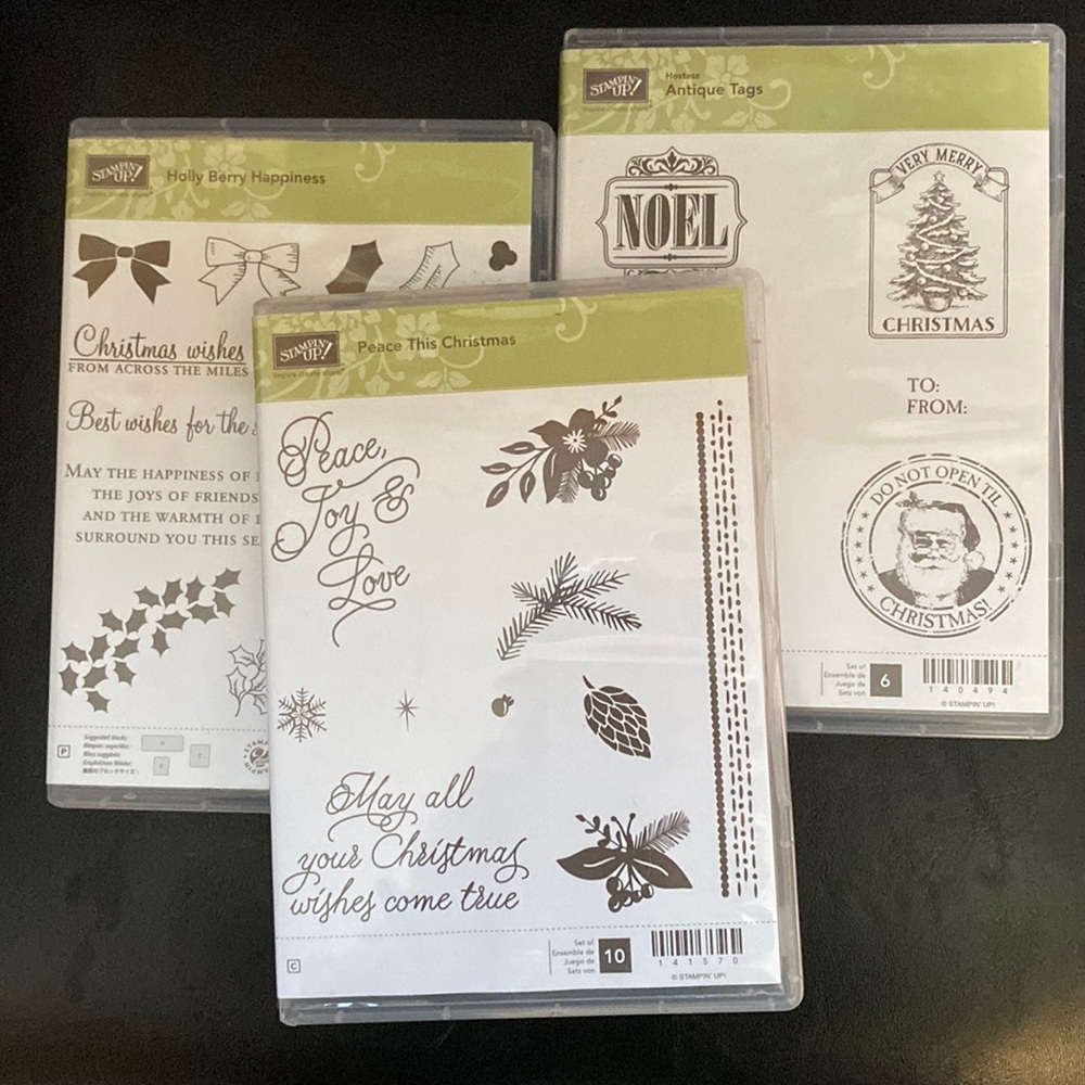 Stampin’ Up Christmas Bundle of 3